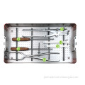 surgical operation medical orthopedic equipment instrument set for pelvic reconstruction plates